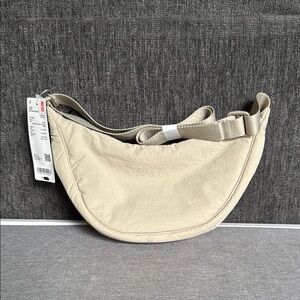 Beige Crossbody Bag
